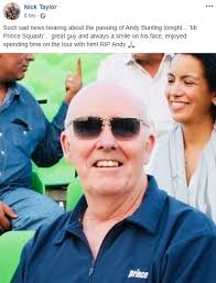 Lest we forget : Andy Bunting