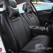 summer cooling solid color built in fan single pu leather material seat mat seating car interior design solid color