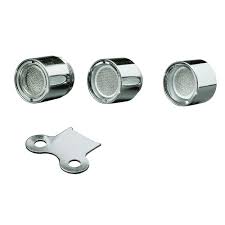 We have aerators for sink faucets from various brands, including delta faucet aerators and moen faucet aerators, making it easy to find the right one for your fixture. Kohler 55 64 In Female 2 0 Gpm Vandal Resistant Aerator K 18031 Cp The Home Depot
