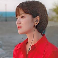 Encounter Boyfriend Song Hye Kyo Inspired Earrings 001 Song Hye Kyo Short Hair Styles Song Hye Kyo Style