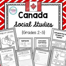 Canada Social Studies Unit By Primary Teaching Resources Teachers Pay Teachers Social Studies Social Studies Unit Study Unit