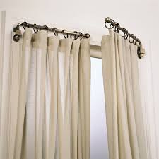 Swing arm curtain rods are particularly useful for smaller sized windows which would be encumbered by having a tradition curtain rod. Swing Arm Curtain Rod Restoration Hardware Homes Furniture Ideas