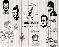 1920 x 1200 jpeg 230 кб. Beibehang Custom Wallpaper Retro Nostalgic Black And White Beauty Salon Background Wall Barber Shop Decoration 3d Wallpaper Wallpapers Aliexpress