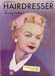 American Hairdresser Magazine 1954 Vintage Hair Salons Hairdresser Hair Magazine