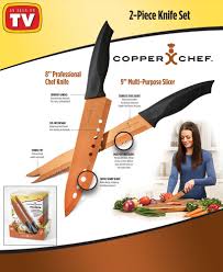 See more ideas about see on tv, kitchen supplies, nuwave. Copper Chef 2 Pc Knife Set Gjsportsstore Com