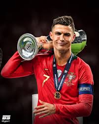 The First Ever Uefa Nations League Winners Cristiano Ronaldo Style Cristiano Ronaldo Portugal Crstiano Ronaldo