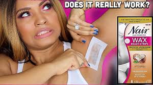Using the wooden spatula spread the wax in the direction of hair growth. Testing Reviewing Nair Bikini And Underarm Wax Strips Does It Really Work Youtube