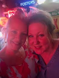 MaryElla with Mom in the studio