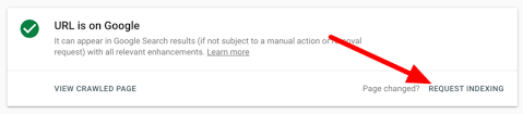 If you say on demand it gives a tone implying that simply requesting when talking about information (this information is available on request/demand), i'd use request. Google Search Console Brings Back Request Indexing Tool