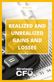 Realized And Unrealized Gains And Losses Gain Loss Realize