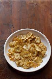 Banana Chips Fried Banana Wafers Made From Raw Banana Good Tea Time Snack Snacks Chi Banana Chips Healthy Snacks Recipes Indian Food Recipes Vegetarian