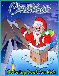 Cartoon coloring pages for toddlers . Christmas Coloring Book For Kids 35 Christmas Santa Claus Coloring Pages For Kids Moor Peter 9781712840184 Amazon Com Books