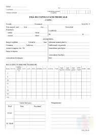 Fisa De Consultatii Medicale Copii