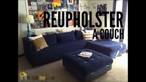 And everything will cost you no more than $50 because you need only three sheets of plywood to cover the pallets and some soft cushions as a final touch. How To Reupholster A Couch Part 1 Stripping A Couch Youtube