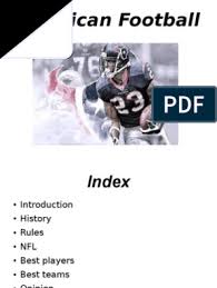 A line is drawn across the halfway that also includes a center circle having a radius of 10 yards (9.15 m). American Football Presentation American Football Touchdown