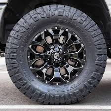 Black And Blue Rims 18 Fuel Offroad D576 Assault Wheels With Nitto Ridge Grapplers Nitto Ridge Grappler Grappler New Trucks
