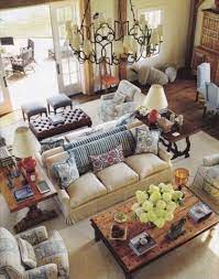 But if it's the wrong size or not placed correctly, it can make the room look unbalanced, and the furniture feel uncomfortable. Bring Back Intimacy In A Large Room With Back To Back Sofas Designed Furniture Placement Living Room Living Room Furniture Layout Living Room Furniture Arrangement