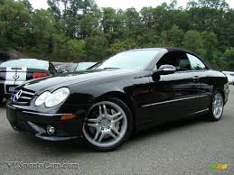 2006 Mercedes Benz Clk 55 Amg Cabriolet In Black 062571 Mercedes Benz Mercedes Cabriolets