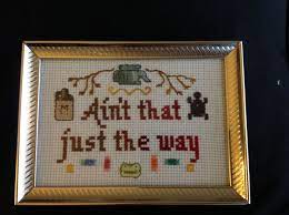 Go cross stitch crazy with our huge selection of free cross stitch patterns! Over The Garden Wall Cross Stitch Greg Ain T That Just The Way Potatoes And Molasses Candy Cross Stitch Embroidery Cross Stitching Halloween Cross Stitches