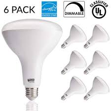 Sunco Lighting 6 Pack Br40 Led 17 Watt 100w Equivalent 3000k Warm White Dimmable Indoor Outdoor Lighting 1400 Lumens Flood Light Bulb Ul Energy Star Listed 30