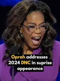 "Let us choose the sweet promise of tomorrow over the bitter return to  yesterday." In a surprise appearance, Oprah Winfrey addressed the #DNC and  endorsed #KamalaHarris for president, stating ...