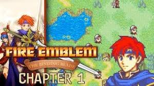 Game boy advance fire emblem: Fire Emblem The Binding Blade Chapter 1 Dawn Of Destiny Youtube