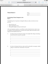 Concentration Developing Visual Images In Art By Kerry Stefl Http Apcentral Collegeboard Com Apc Members Cour Art Analysis Graphic Design Class Art Handouts