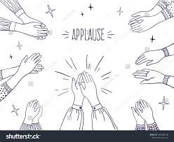 Doodle Applause Happy People Drawn Hands High Five Illustration Sketch Draw Of Clapping Hands Vector Agreem Cute Doodle Art Drawing People Hand Art Drawing