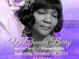 Wachanda Berry's Obituary