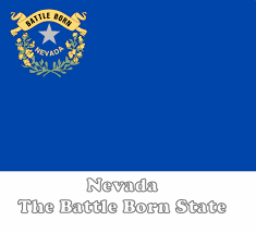 There are four colors in this state flag. Large Horizontal Printable Nevada State Flag From Netstate Com