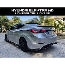 현대 엘란트라), atau hyundai avante (현대 아반떼) di korea selatan, adalah mobil kompak produksi hyundai yang diluncurkan pertama kali bulan oktober 1990. Buy Hyundai Elantra 2017 2019 Led Tail Light Lamp Elantra Lampu Belakang Ready Stock Seetracker Malaysia