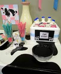Cow Themed Baby Shower Ideas My Practical Baby Shower Guide Cow Baby Shower Theme Cow Baby Showers Baby Shower Gender Reveal