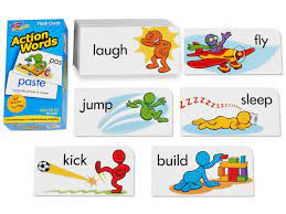 With so many brilliant challenges, you'll be obsessed with testing. Action Words Flash Cards At Lakeshore Learning