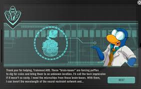 Jump on the chairlift, and head up to top of the mountain. Club Penguin Operation Puffle 2013 Guide Club Penguin Island Cheats