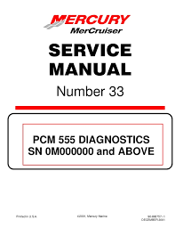 Mercury Mercruiser 496 Mag Diagnostics Service Repair Manual