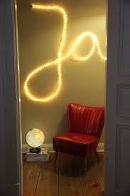 Worter An Die Wand Schreiben Mit Einem Lichtschlauch Ohhh Mhhh Lichtschlauch Zuhause Diy Handmade Home