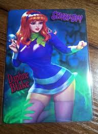 Daphne, Scooby Doo, Custom Art Card. TCG, Beauty, Waifu, Sexy, Double Sided  – WallBuilders