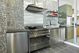stainless steel kitchen cabinets