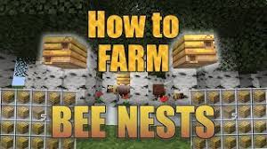 A bee does not fly through an open trap door or regular door on its own (a bee can be led through a door with a flower) but babies can fly through the gap above a fence gate in a 1×2 doorway. Tutorials Honey Farming Official Minecraft Wiki