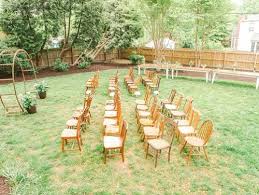Beautiful Backyard Wedding Lauren Drew Say I Do In Rva Paisley Jade Vintage Specialty Rentals In Virginia Washington Dc And North Carolina
