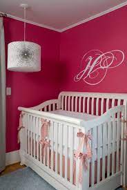 Affordable and creative ideas that suit you and your home with todays best paint colors! Chic Raspberry And Gray Nursery Project Nursery