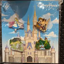 Disney Parks Attractions Booster Pin Set Disney Pins Blog Disney Parks Disney Pins Disney