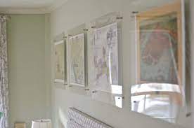 Ever since i saw chris and julia (because yes, we're on a first name basis) post about their acrylic standoff frames they added to their dining room a year ago i knew i had to figure out a. Budget Floating Acrylic Frame