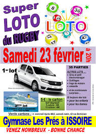 Une fois la sélection effectuée, la liste des dates disponibles va s'actualiser : Samedi 23 Fevrier Loto De L Usi Rugby Samedi 23 Fevrier Usi Rugby