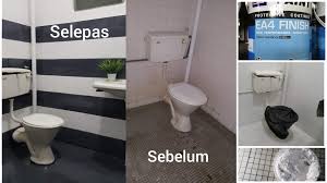 Kalau satu bilik air dia berus smpai satu hari pun tak siap. Diy Tandas Lama Jadi Cantik Macam Baru Dengan Bajet Rm220 Cepat Mudah Je