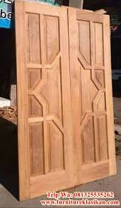 Bagian kusen jendela dan pintu tersebut antara lain yang pertama adalah tiang atau style. Pin Di Wooden Main Door