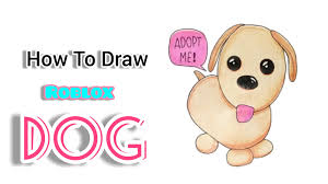 Pin By Adopt Me Roblox On Cute Easy Drawings Pets Drawing Cute Easy Drawings Dog Drawing