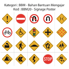 Masa depan dan cabaran bm. Poster Papan Tanda Jalan Poster Road Signage Bbm20 Shopee Malaysia