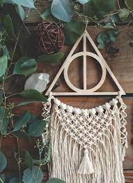 Maybe you would like to learn more about one of these? Deathly Hallows Dreamcatcher Harry Potter Decor Harry Etsy Harry Potter Room Decor Harry Potter Decor Harry Potter Crafts