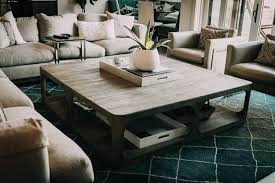 This galvanized water trough is a really cool idea for an outdoor coffee table. How To Properly Decorate Your Coffee Table Coffee Table Tips